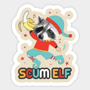 Scummy the Magic Trash Elf Sticker